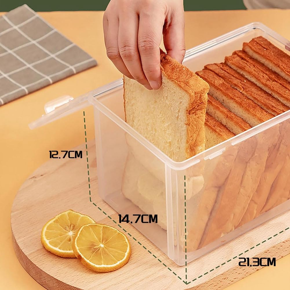Amazon｜Wersualy（ウェルシュri） 密閉式パン保存容器 パン箱